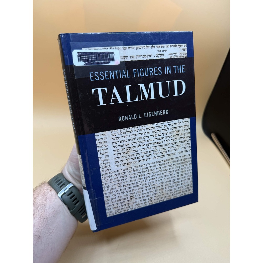 Essential Figures in the Talmud Ronald L Eisenberg Hardcover Jewish Reference